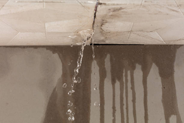 Professional Sewage Cleanup technician working in Marlton, NJ